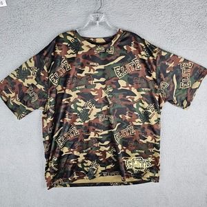 MMA‎ Elite Shirt Mens XL Camouflage Camo Tee Martial Arts Fighting Athletic